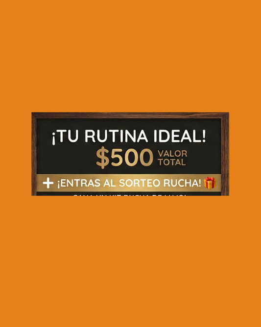 Tu Rutina Ideal $500 + Sorteo Rucha