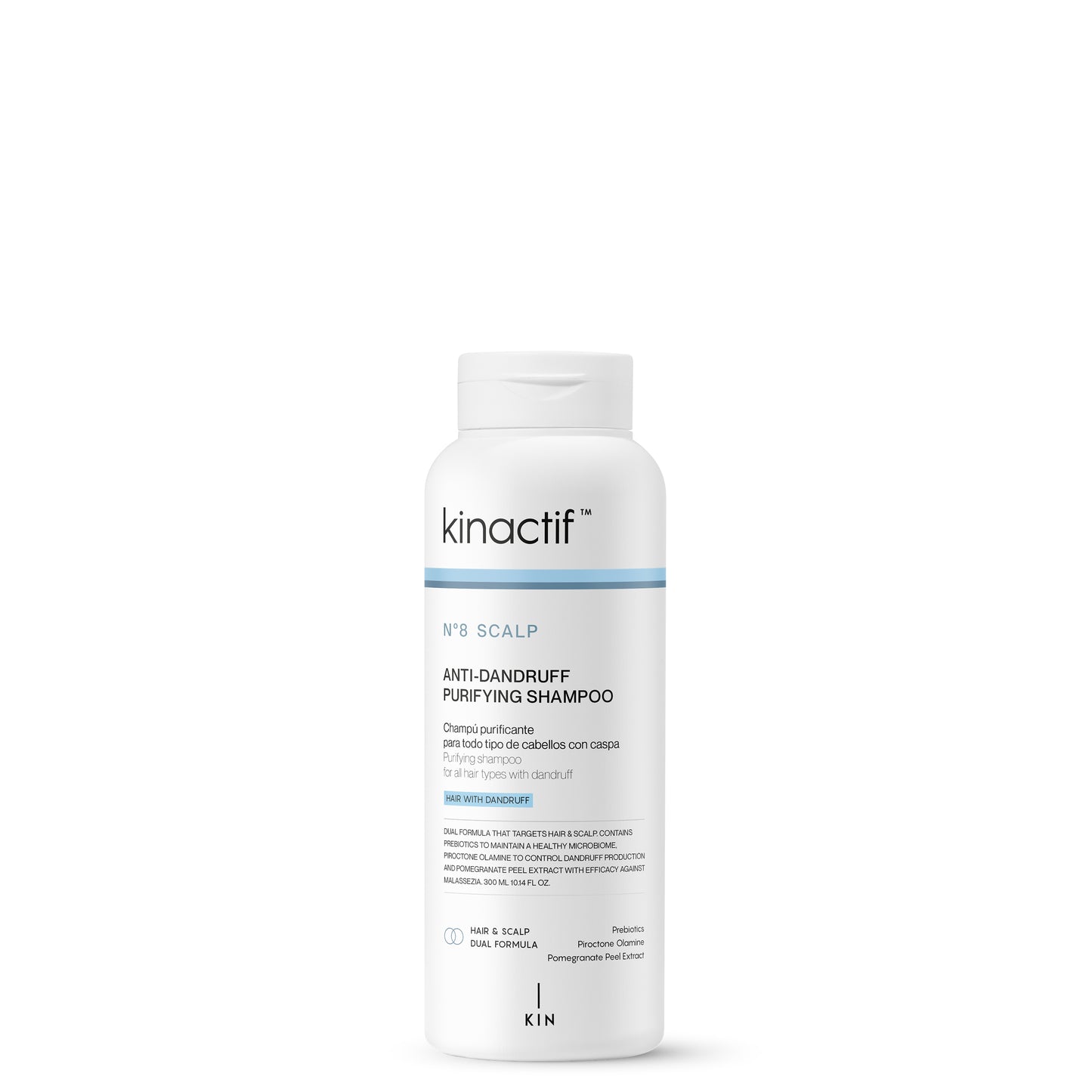 KINACTIF (Nº8 SCALP) ANTI-DANDRUFF PURIFYING SHAMPOO 300 ML