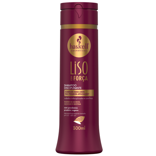 Shampoo Liso com Força 300ml
