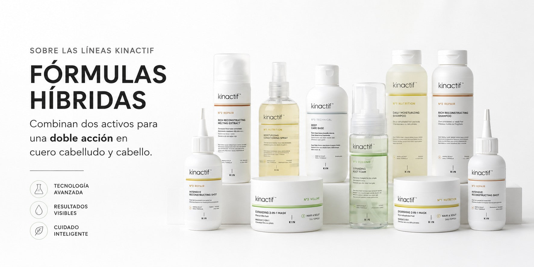 KIN Cosmetics - Fórmulas Híbridas